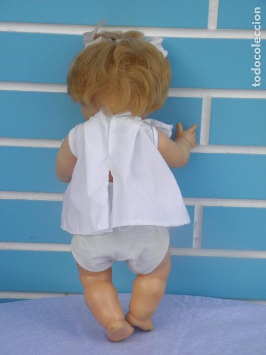 Mu&ntilde;ecas espa&ntilde;olas modernas: Mu&ntilde;eca beb&eacute; antigua de goma - Foto 3