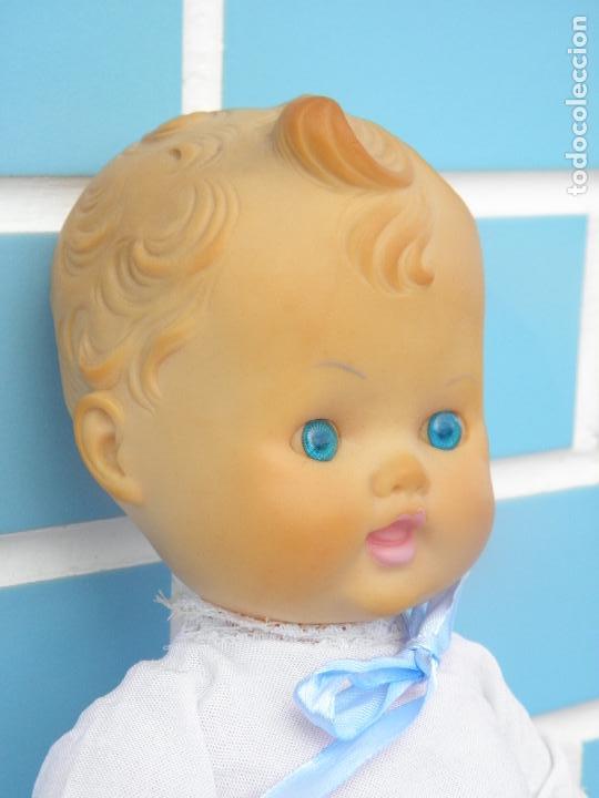 Mu&ntilde;ecas espa&ntilde;olas modernas: Mu&ntilde;eco beb&eacute; antiguo de pelo moldeado - Foto 3