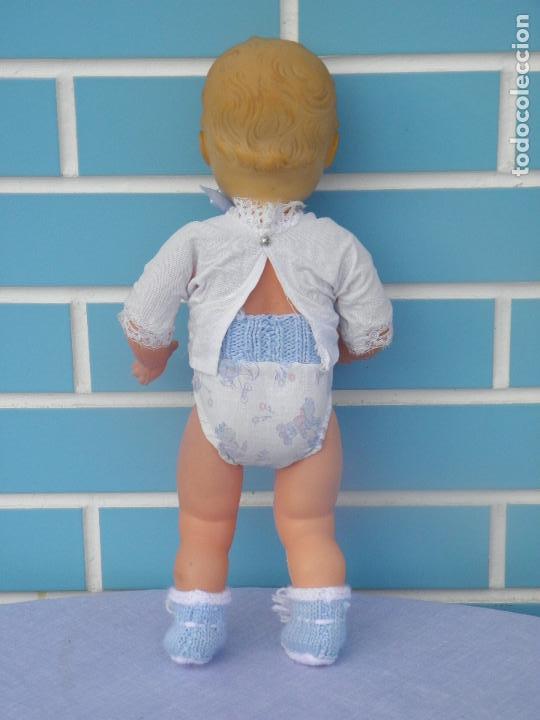 Mu&ntilde;ecas espa&ntilde;olas modernas: Mu&ntilde;eco beb&eacute; antiguo de pelo moldeado - Foto 5