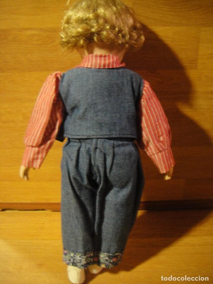 Mu&ntilde;ecas espa&ntilde;olas modernas: mu&ntilde;eca con cabeza de porcelana - Foto 2