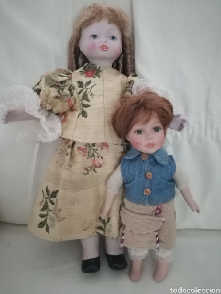 Mu&ntilde;ecas espa&ntilde;olas modernas: Dos Mu&ntilde;ecas de Porcelana. - Foto 3