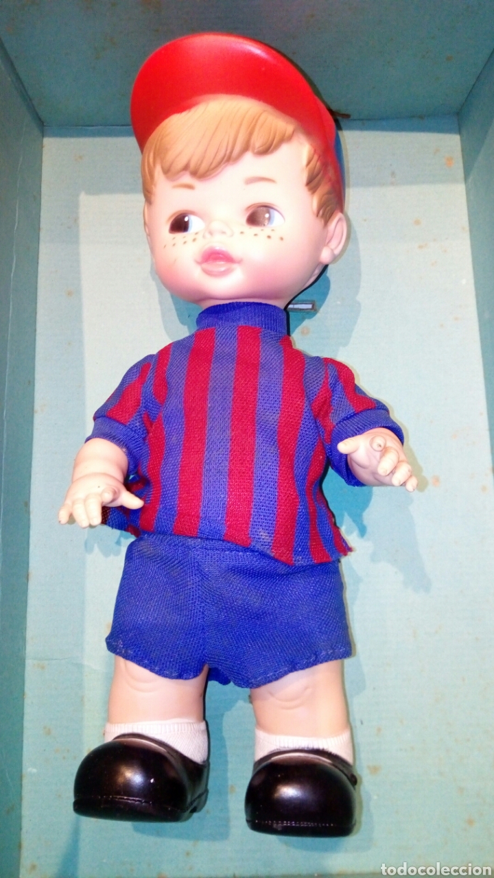 Mu&ntilde;ecas espa&ntilde;olas modernas: Mu&ntilde;eco del F C Barcelona - Foto 1