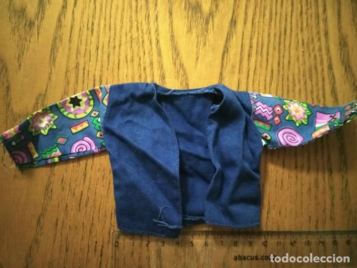 Bambole Spagnole Moderne: Chaqueta sin marcar para mu&ntilde;eca 10 cm ancho cuerpo