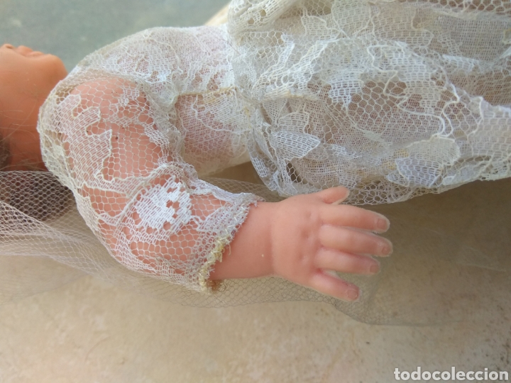 Mu&ntilde;ecas espa&ntilde;olas modernas: Antigua Mu&ntilde;eca con Vestido de Comuni&oacute;n - Foto 8