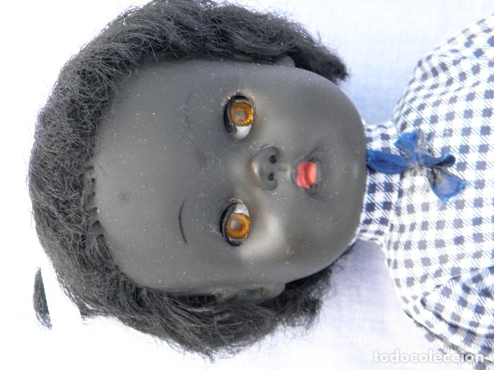 Mu&ntilde;ecas espa&ntilde;olas modernas: Mu&ntilde;eca antigua negra inglesa - Foto 4