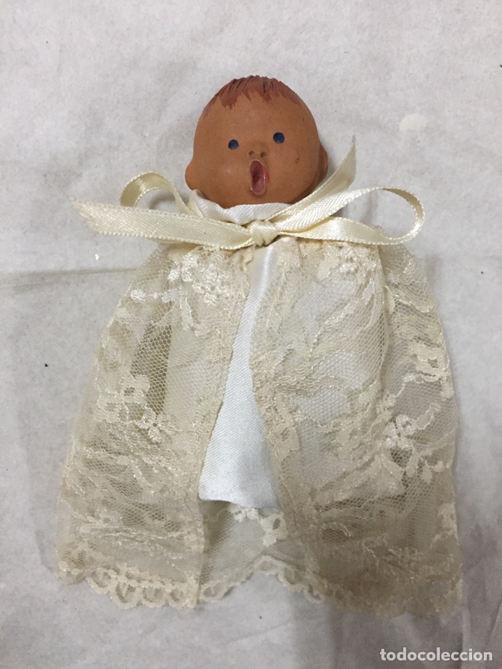 Poup&eacute;es Espagnoles Modernes: Mu&ntilde;eco con cabeza de terracota