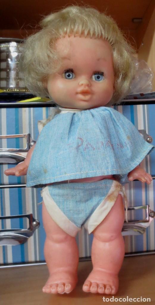 Mu&ntilde;ecas espa&ntilde;olas modernas: MU&Ntilde;ECA RUBIA A&Ntilde;OS 60 ROPA ORIGINAL RAPACI&Ntilde;A - Foto 1