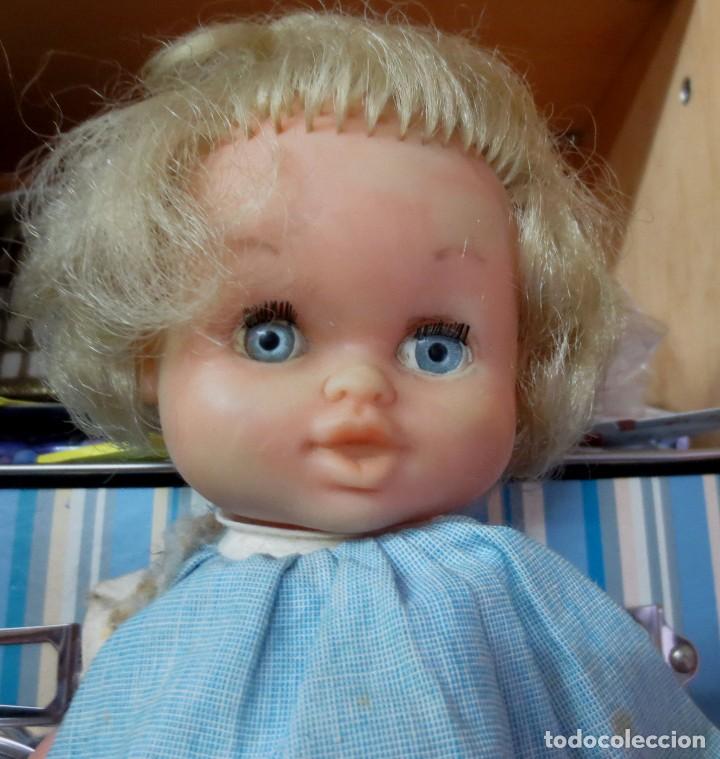 Mu&ntilde;ecas espa&ntilde;olas modernas: MU&Ntilde;ECA RUBIA A&Ntilde;OS 60 ROPA ORIGINAL RAPACI&Ntilde;A - Foto 2