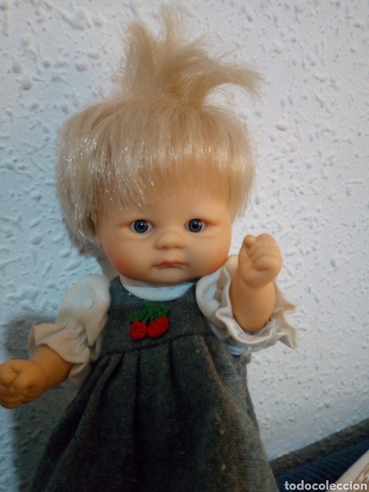 Mu&ntilde;ecas espa&ntilde;olas modernas: Mu&ntilde;eca de onil sin marca cerezas - Foto 3