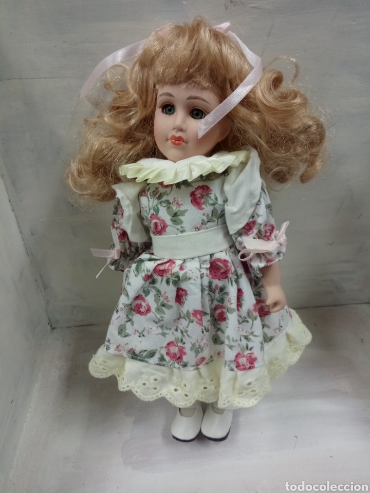 Mu&ntilde;ecas espa&ntilde;olas modernas: MU&Ntilde;ECA DE PORCELANA 30 CM - Foto 1