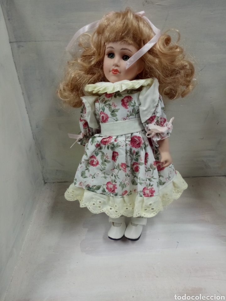 Mu&ntilde;ecas espa&ntilde;olas modernas: MU&Ntilde;ECA DE PORCELANA 30 CM - Foto 3