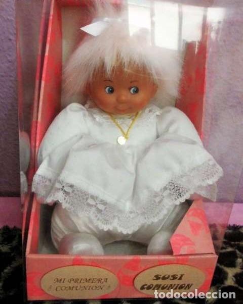 Mu&ntilde;ecas espa&ntilde;olas modernas: MU&Ntilde;ECA SUSI COMUNION EN CAJA - Foto 1