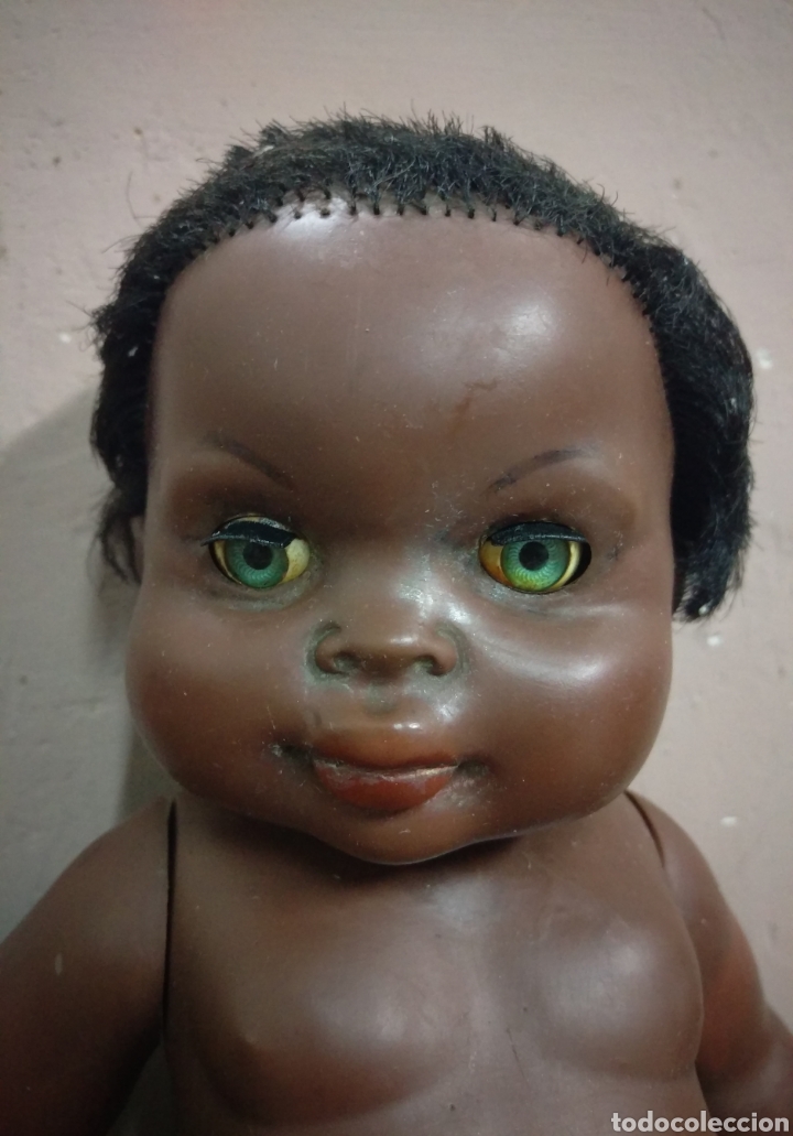 Mu&ntilde;ecas espa&ntilde;olas modernas: Mu&ntilde;eca negrita 38 cm. - Foto 1
