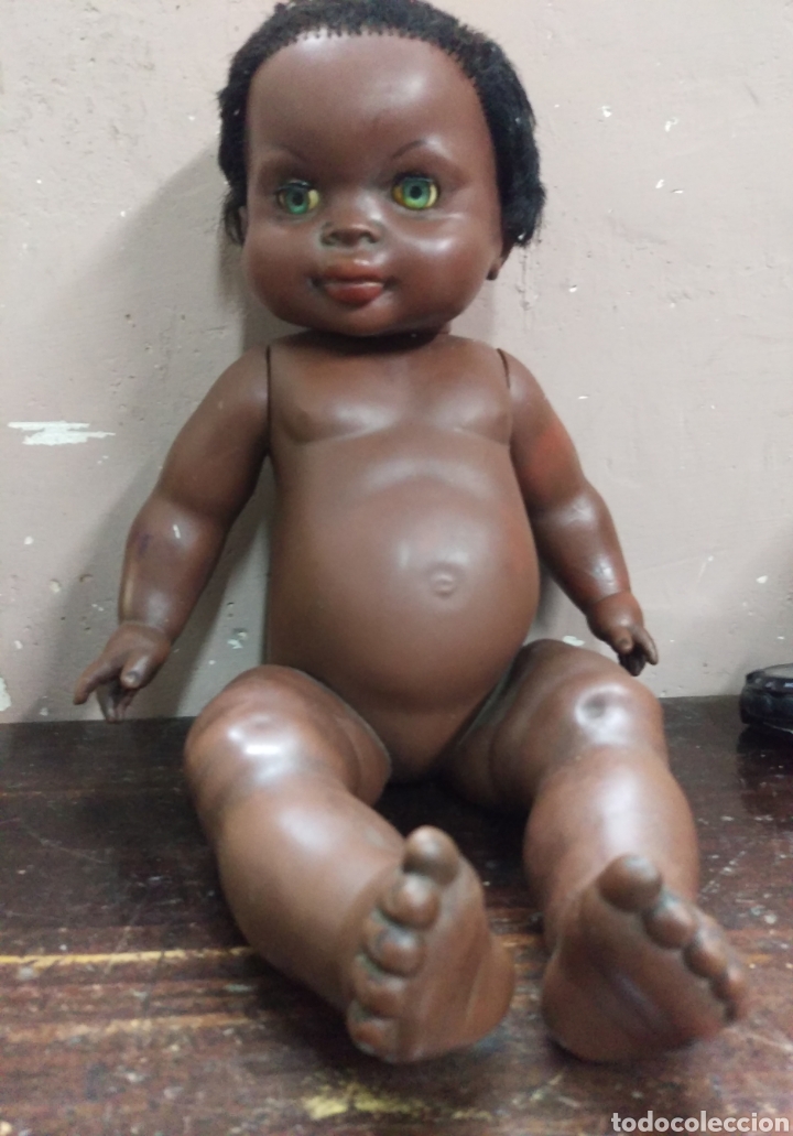 Mu&ntilde;ecas espa&ntilde;olas modernas: Mu&ntilde;eca negrita 38 cm. - Foto 2