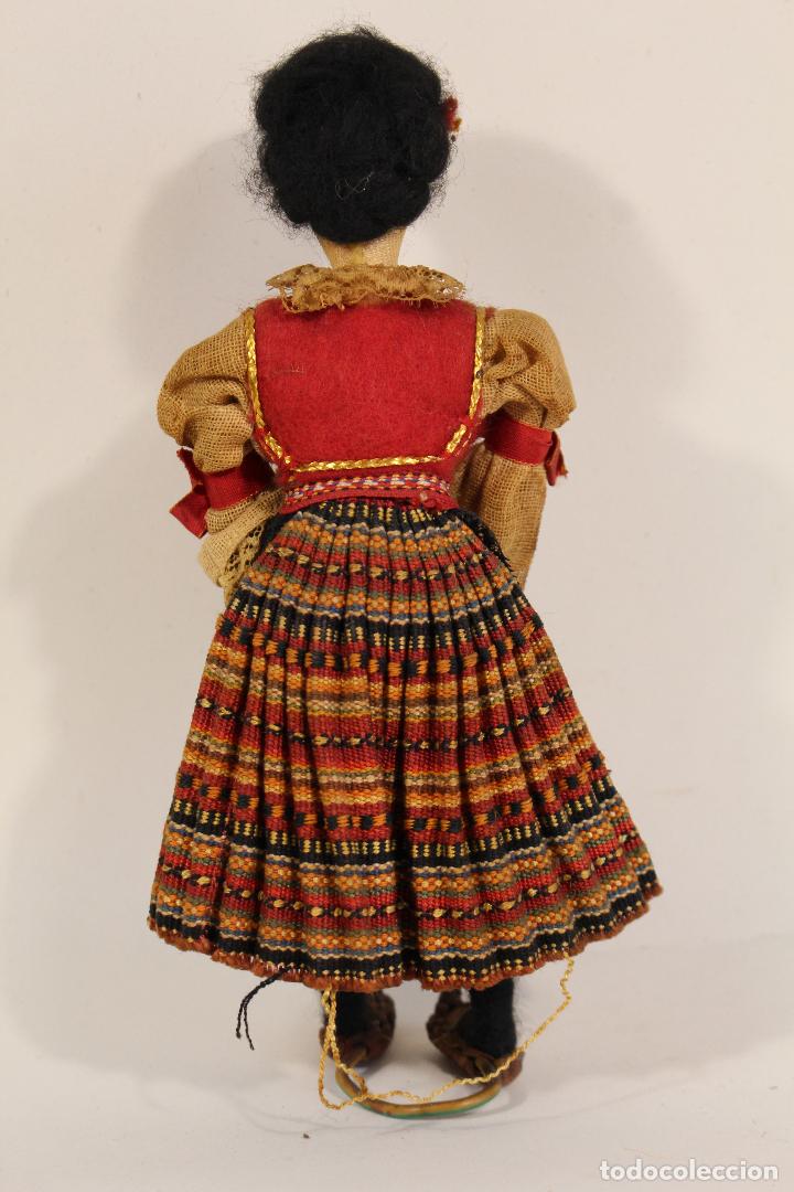 Mu&ntilde;ecas espa&ntilde;olas modernas: mu&ntilde;eca de tela antigua - Foto 2