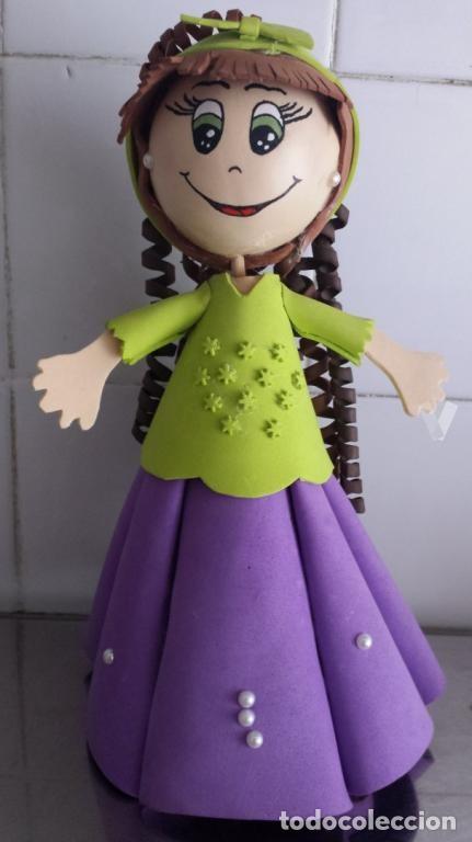 Mu&ntilde;ecas espa&ntilde;olas modernas: mu&ntilde;eca artesana, 29x17, - Foto 1