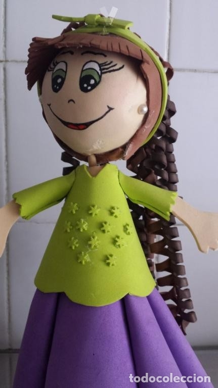 Mu&ntilde;ecas espa&ntilde;olas modernas: mu&ntilde;eca artesana, 29x17, - Foto 4