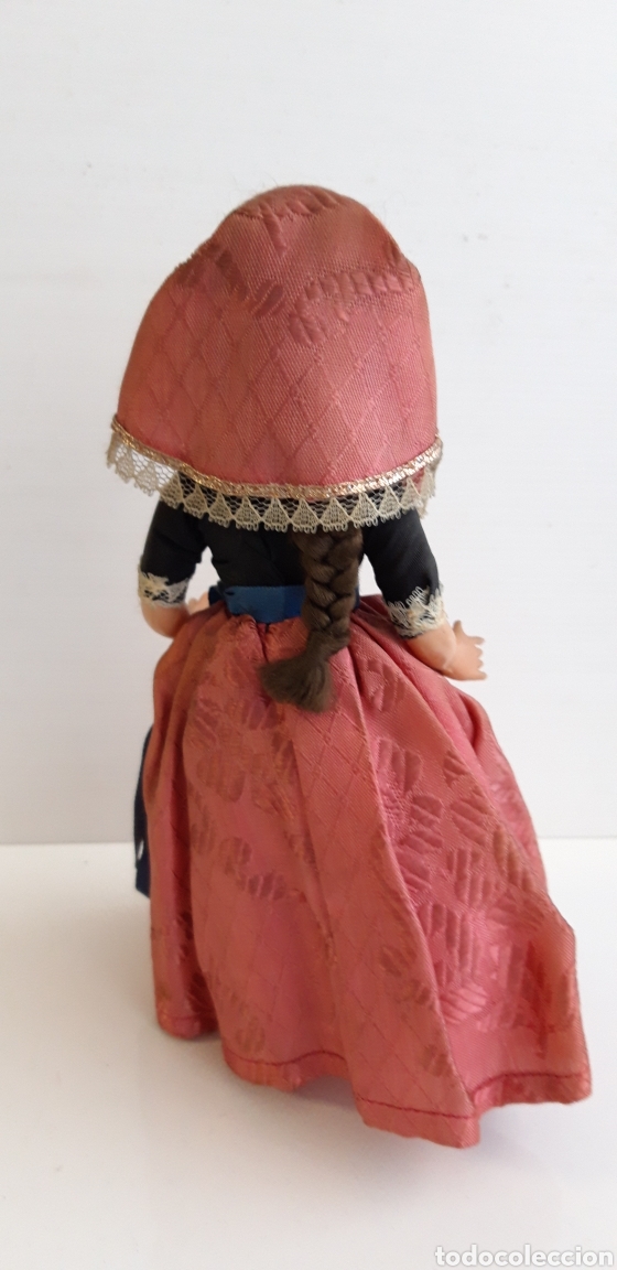 Mu&ntilde;ecas espa&ntilde;olas modernas: Antigua mu&ntilde;eca regional 22 cm - Foto 2