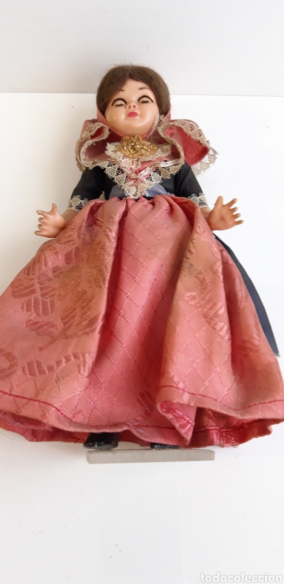 Mu&ntilde;ecas espa&ntilde;olas modernas: Antigua mu&ntilde;eca regional 22 cm - Foto 3