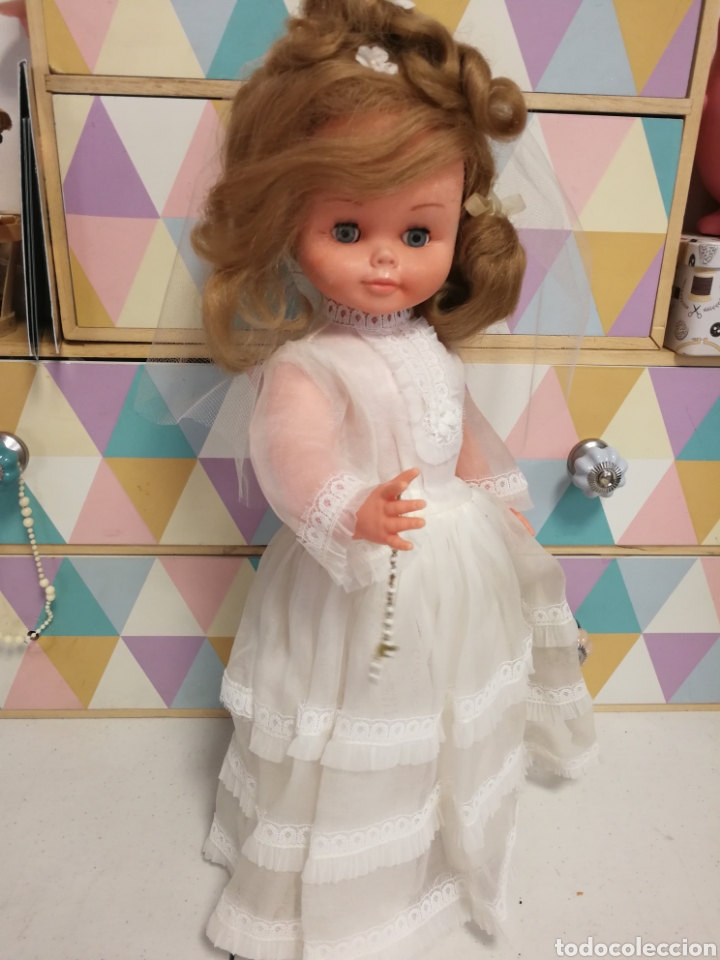 Mu&ntilde;ecas espa&ntilde;olas modernas: MU&Ntilde;ECA COMUNION A&Ntilde;OS 70 - Foto 3