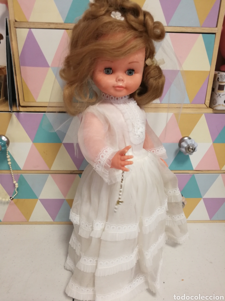 Mu&ntilde;ecas espa&ntilde;olas modernas: MU&Ntilde;ECA COMUNION A&Ntilde;OS 70 - Foto 4