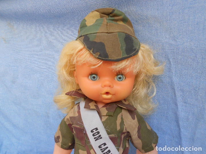 Mu&ntilde;ecas espa&ntilde;olas modernas: MU&Ntilde;ECA VESTIDA DE CAMUFLAJE - Foto 2