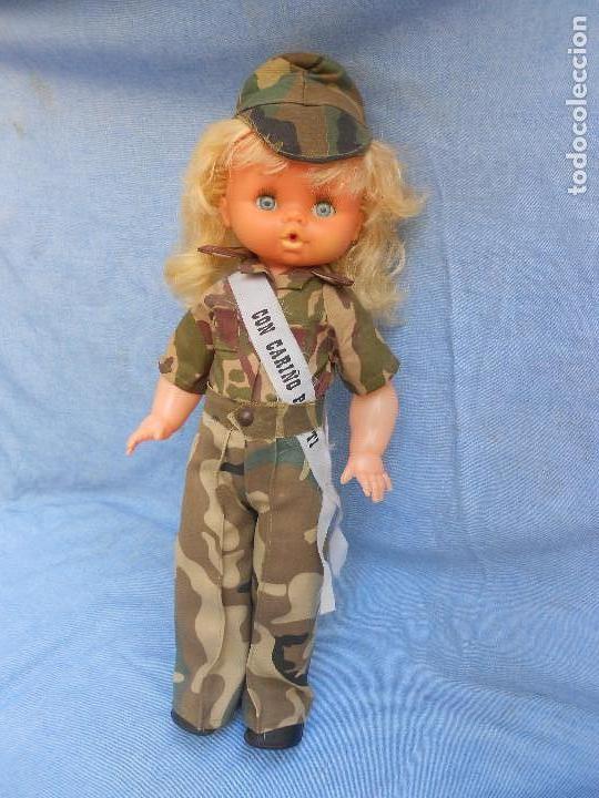 Mu&ntilde;ecas espa&ntilde;olas modernas: MU&Ntilde;ECA VESTIDA DE CAMUFLAJE - Foto 1