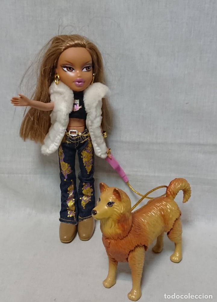 muñeca bratz walking doll yasmin con perro - fu - Comprar Outras