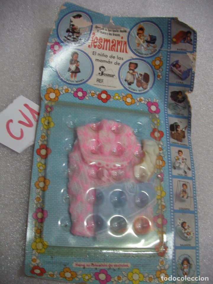 Mu&ntilde;ecas espa&ntilde;olas modernas: ANTIGUO BLISTER ROPA JEMARIN - Foto 1