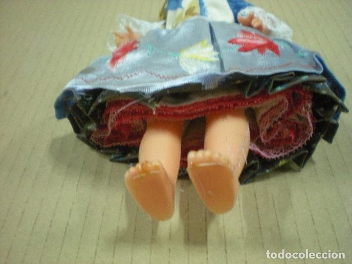 Mu&ntilde;ecas espa&ntilde;olas modernas: MU&Ntilde;ECA CON VESTIDO 20X9X5cm - Foto 4