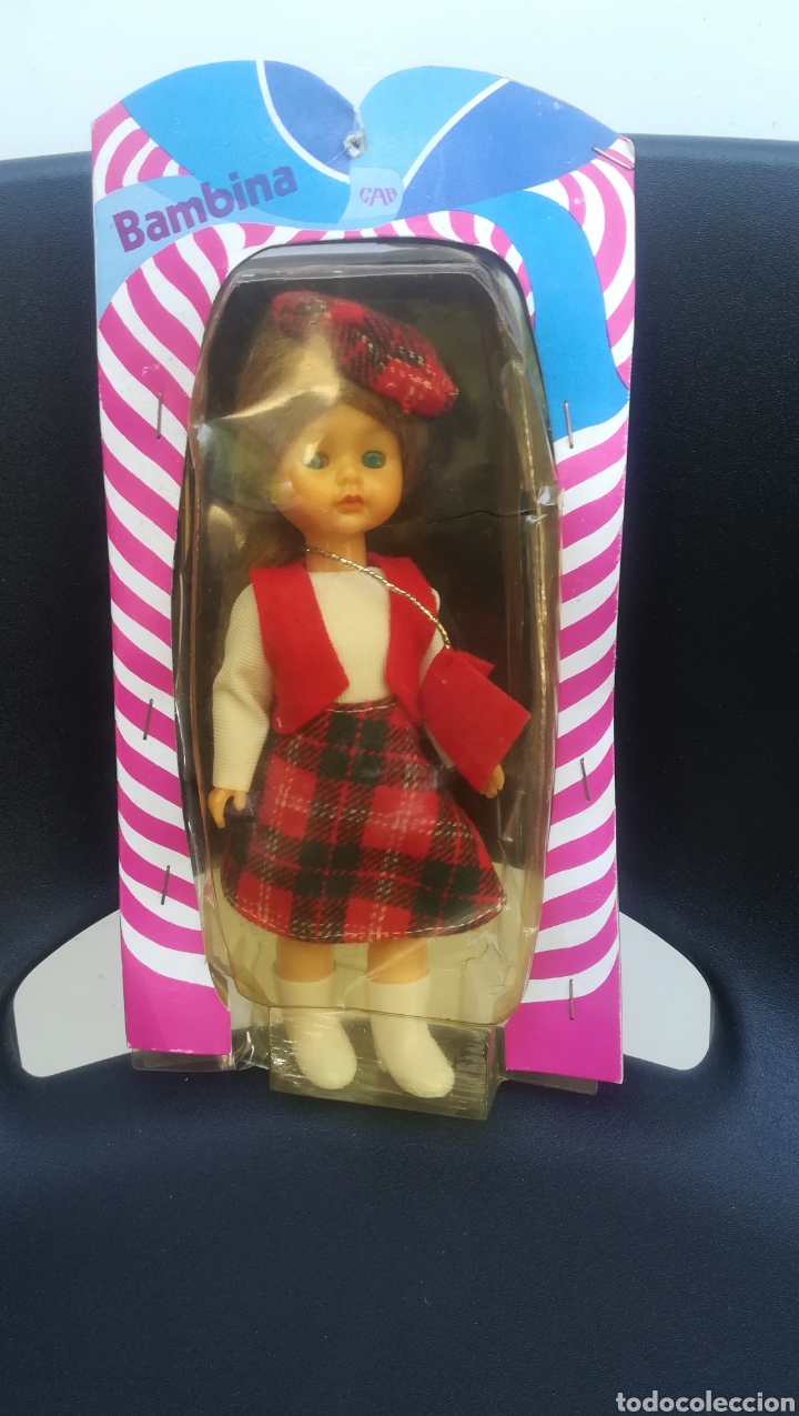 Mu&ntilde;ecas espa&ntilde;olas modernas: Antigua mu&ntilde;eca Bambina de CAB, mini - Foto 1