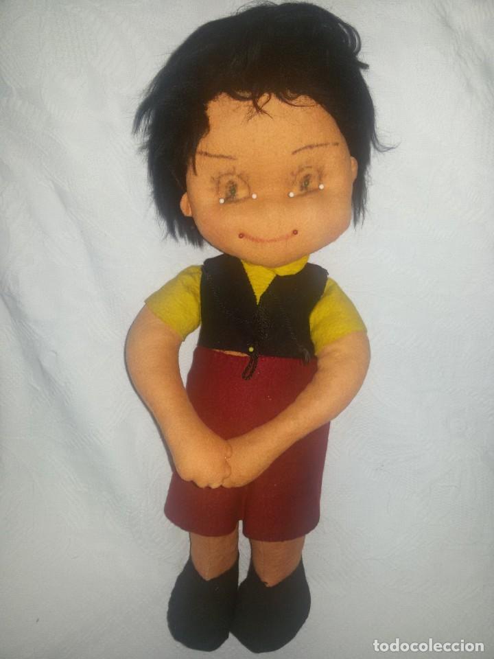 Mu&ntilde;ecas espa&ntilde;olas modernas: MU&Ntilde;ECO FIELTRO - Foto 1