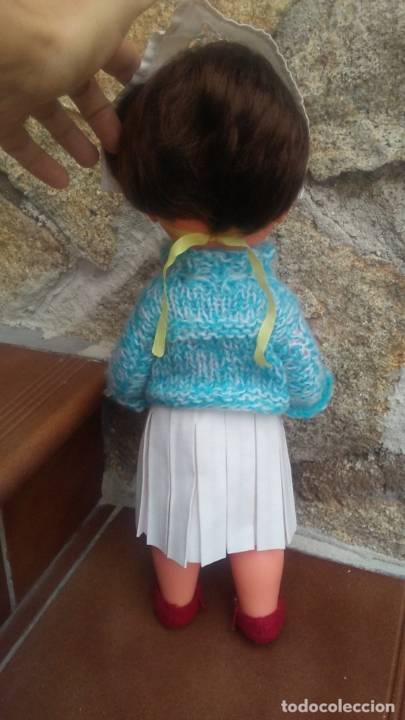 Mu&ntilde;ecas espa&ntilde;olas modernas: MU&Ntilde;ECA TOYSE CON PANUE&Ntilde;O EN LA CABEZA - Foto 3