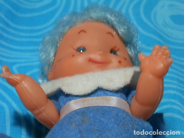 Mu&ntilde;ecas espa&ntilde;olas modernas: MU&Ntilde;ECA COSITAS BB PELO AZUL - Foto 3