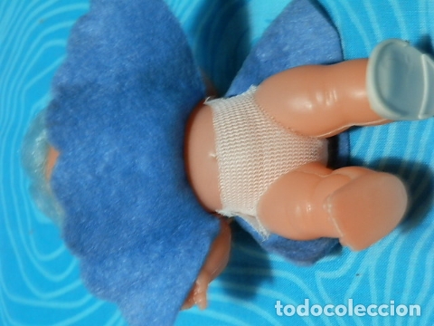 Mu&ntilde;ecas espa&ntilde;olas modernas: MU&Ntilde;ECA COSITAS BB PELO AZUL - Foto 4