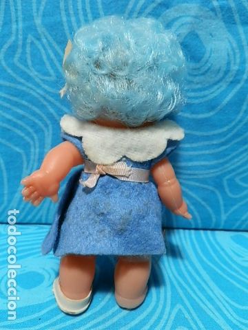 Mu&ntilde;ecas espa&ntilde;olas modernas: MU&Ntilde;ECA COSITAS BB PELO AZUL - Foto 6