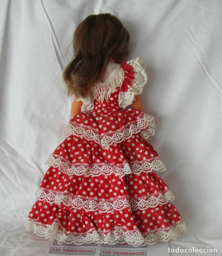 Mu&ntilde;ecas espa&ntilde;olas modernas: Mu&ntilde;eca folk de flamenca - Foto 4