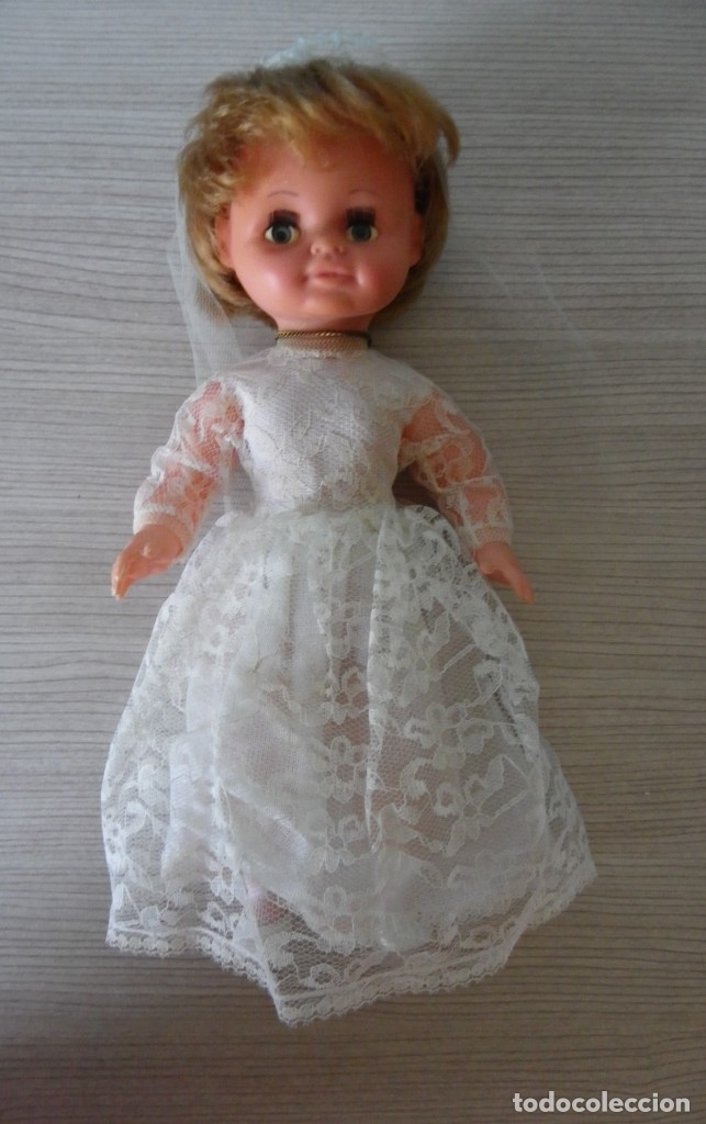 Mu&ntilde;ecas espa&ntilde;olas modernas: MU&Ntilde;ECA PRIMERA COMUNI&Oacute;N - A&Ntilde;OS 70 - Foto 1