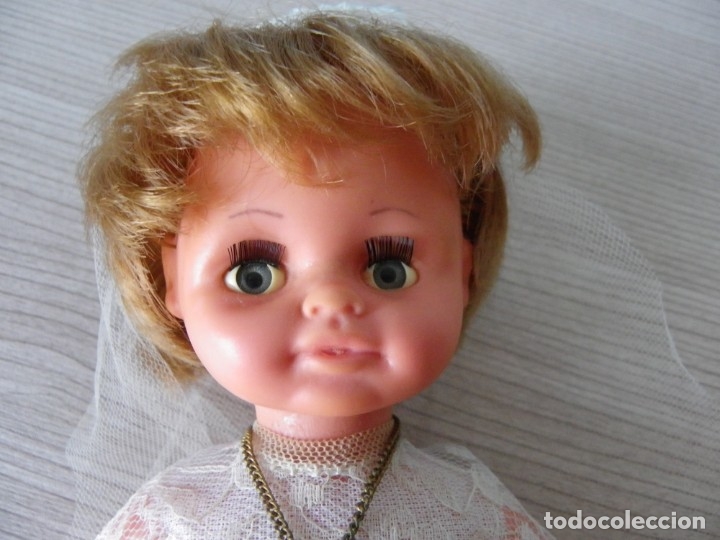 Mu&ntilde;ecas espa&ntilde;olas modernas: MU&Ntilde;ECA PRIMERA COMUNI&Oacute;N - A&Ntilde;OS 70 - Foto 5