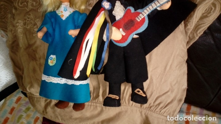 Mu&ntilde;ecas espa&ntilde;olas modernas: MU&Ntilde;ECOS ANTIGUOS DE FIELTRO - Foto 2