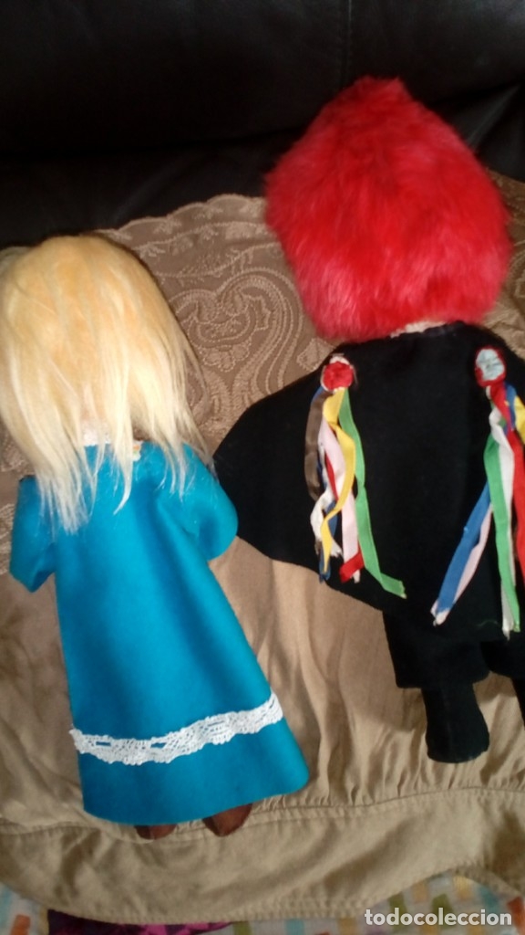 Mu&ntilde;ecas espa&ntilde;olas modernas: MU&Ntilde;ECOS ANTIGUOS DE FIELTRO - Foto 3