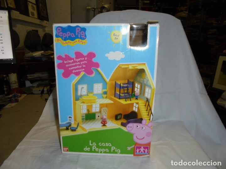 Mu&ntilde;ecas espa&ntilde;olas modernas: LA CASA DE PEPPA PIG EN SU CAJA - Foto 3