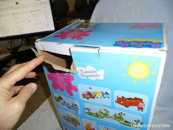 Mu&ntilde;ecas espa&ntilde;olas modernas: LA CASA DE PEPPA PIG EN SU CAJA - Foto 6