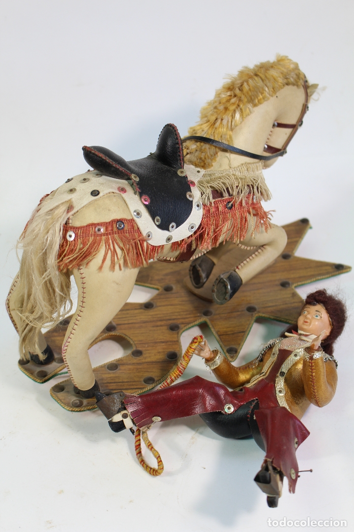 Mu&ntilde;ecas espa&ntilde;olas modernas: mu&ntilde;eca ginete caballo de skay - Foto 9