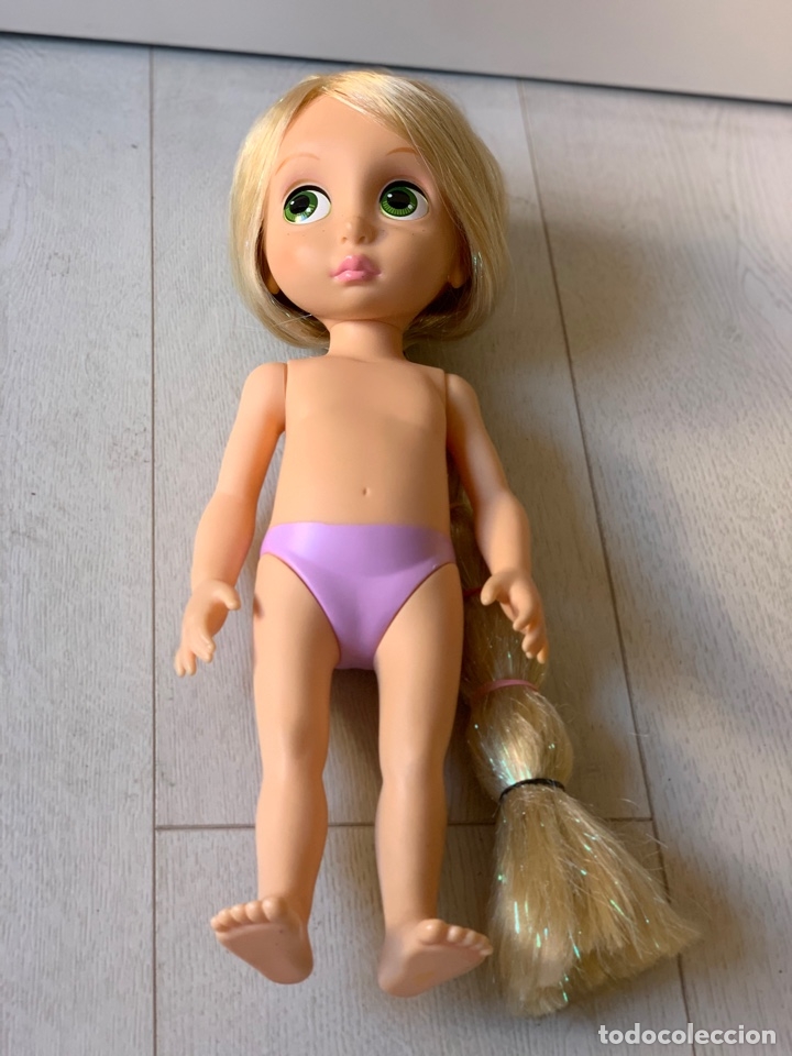 Mu&ntilde;ecas espa&ntilde;olas modernas: Mu&ntilde;eca Rapunzel Tangled Animators primera edici&oacute;n - Foto 5