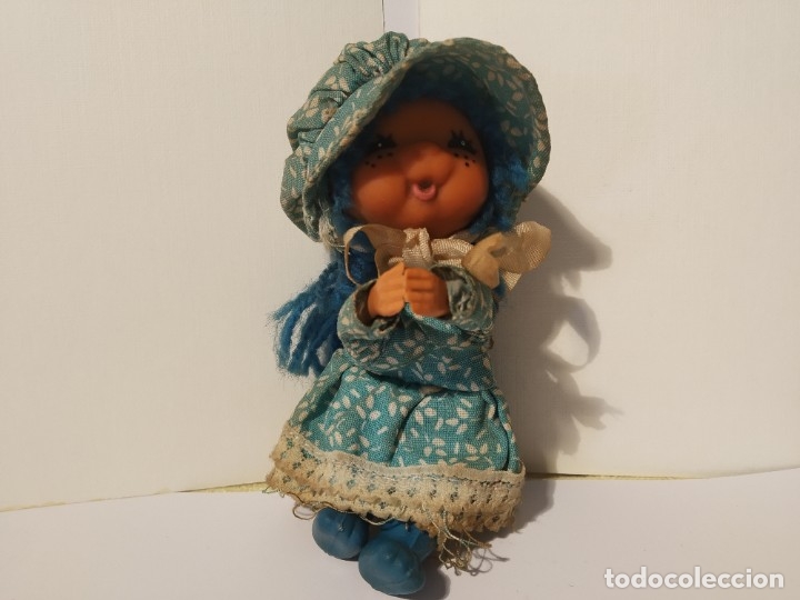 Mu&ntilde;ecas espa&ntilde;olas modernas: Mu&ntilde;eca pincitas celeste marca Vir. - Foto 1