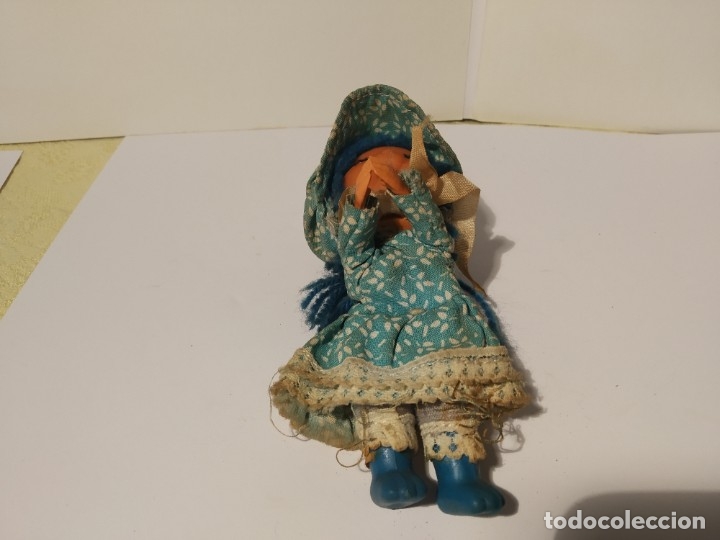 Mu&ntilde;ecas espa&ntilde;olas modernas: Mu&ntilde;eca pincitas celeste marca Vir. - Foto 5