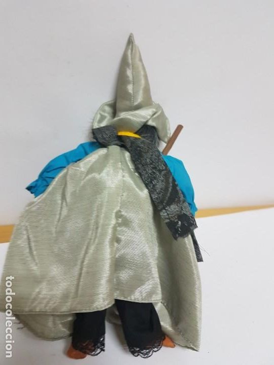 Mu&ntilde;ecas espa&ntilde;olas modernas: BRUJA CON ESCOBA, DE CERAMICA - 33 CMS. - Foto 5