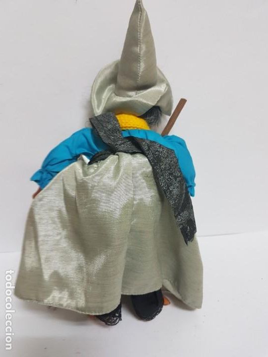 Mu&ntilde;ecas espa&ntilde;olas modernas: BRUJA CON ESCOBA, DE CERAMICA - 33 CMS. - Foto 6