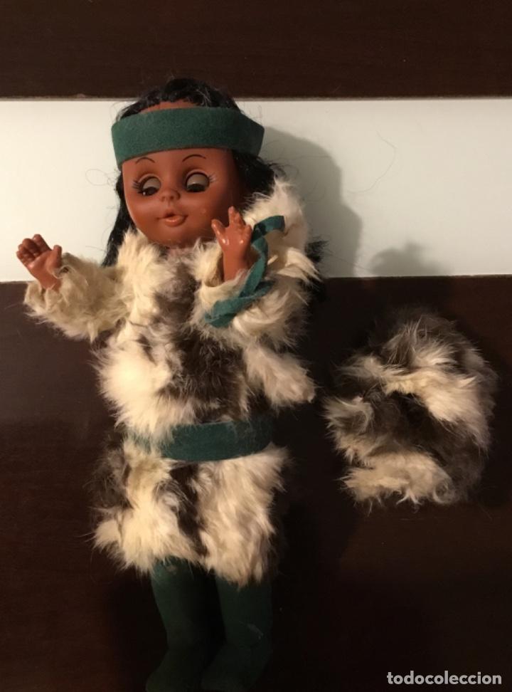 Mu&ntilde;ecas espa&ntilde;olas modernas: Mu&ntilde;eca  esquimal a&ntilde;os 70 - Foto 2